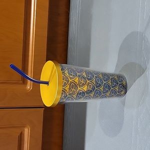 NWT: Walt Disney World 50th Anniversary Tumbler with Straw